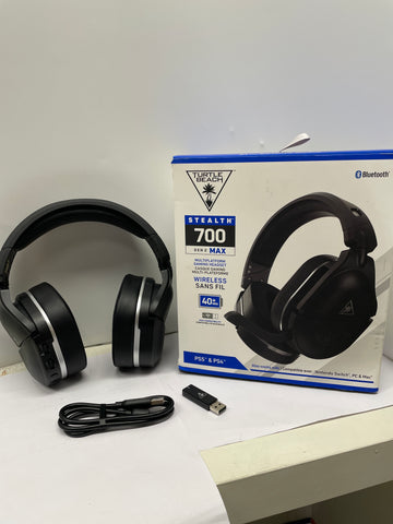 Turtle Beach Cuffie da gioco Bluetooth wireless multipiattaforma Stealth 700 Gen2 Max