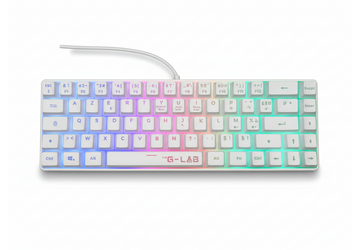 Tastiera Gaming Mini KEYZ Hydrogen - Layout AZERTY Retroilluminata