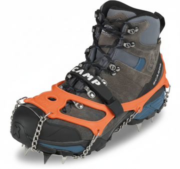C.A.M.P. Ice Master EVO ramponi da ghiaccio arancioni taglia M