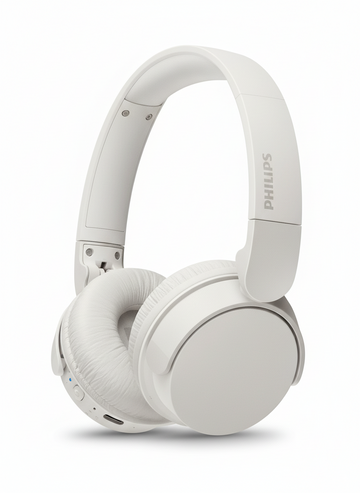 Philips TAH4209WH Cuffie Bluetooth On-Ear Bianche vista frontale