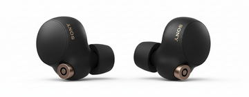 Sony WF-1000XM4 Cuffie True Wireless Noise Cancelling Nero vista frontale