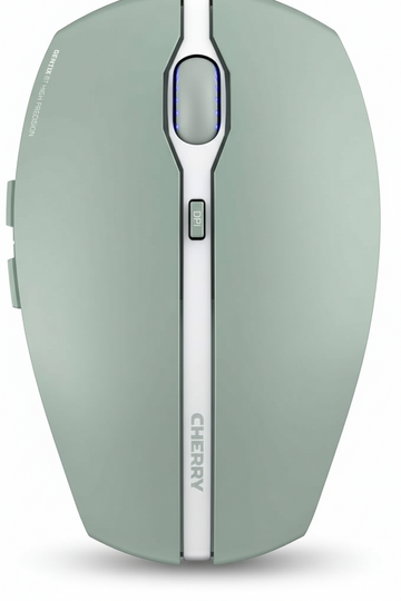 Mouse Bluetooth Wireless Multi-Device Verde Agave vista frontale