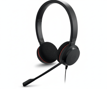 Jabra Evolve 20 Cuffie USB Professionali con Microfono vista frontale