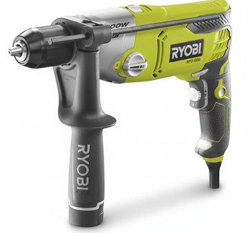 Ryobi RPD1200-K Trapano Percussione Professionale 1200W vista frontale