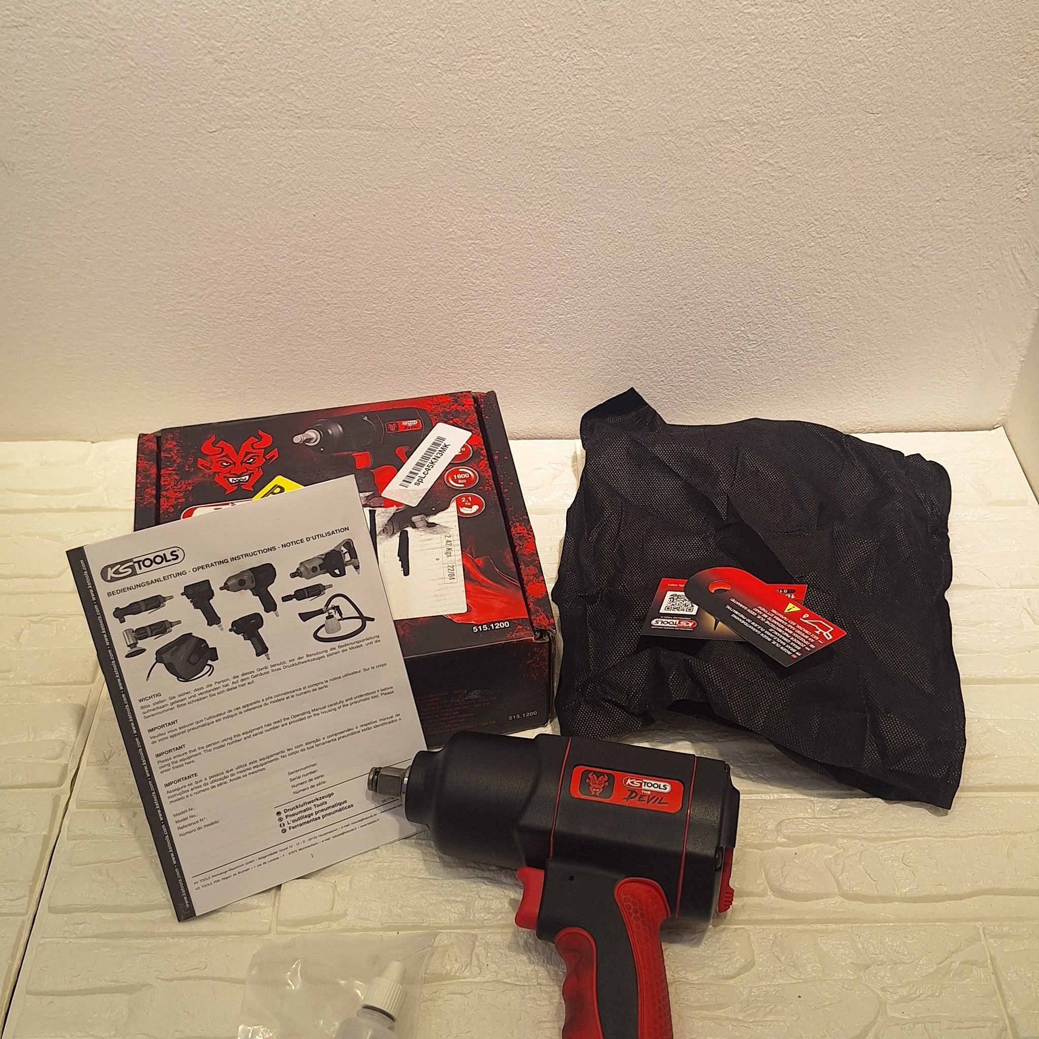 KS Tools Avvitatore Pneumatico Professionale 1/2\