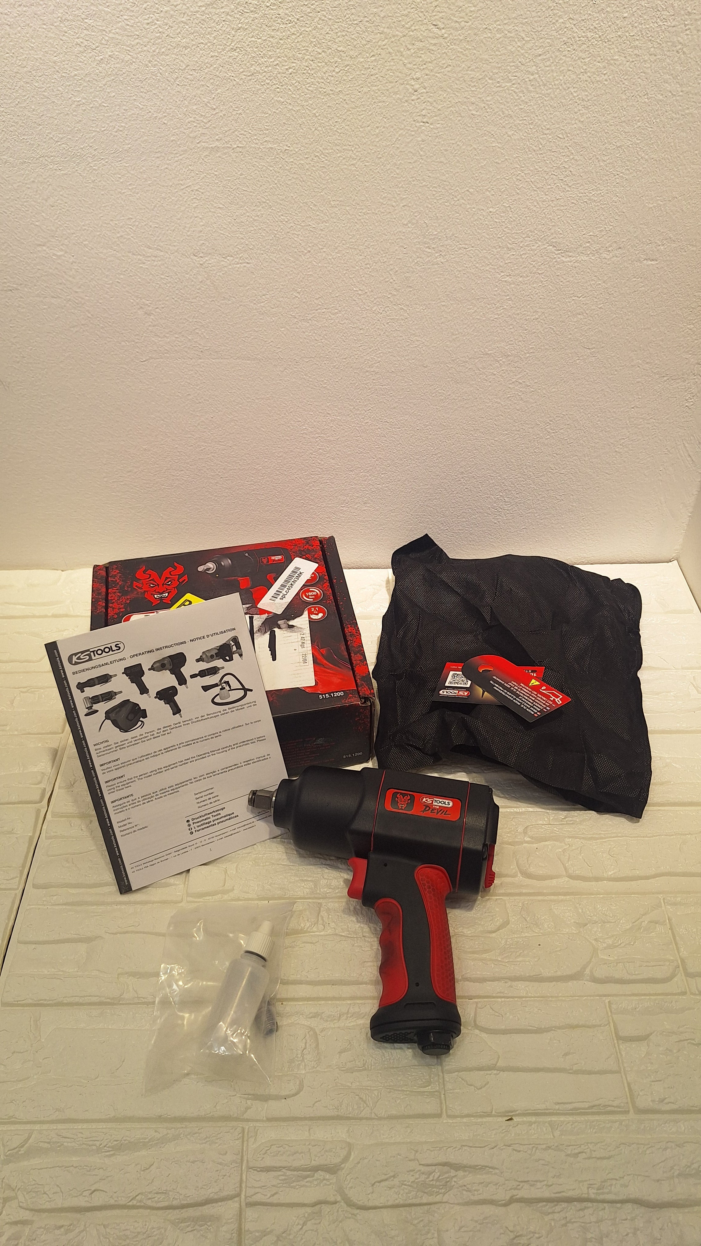 KS Tools Avvitatore Pneumatico Professionale 1/2\
