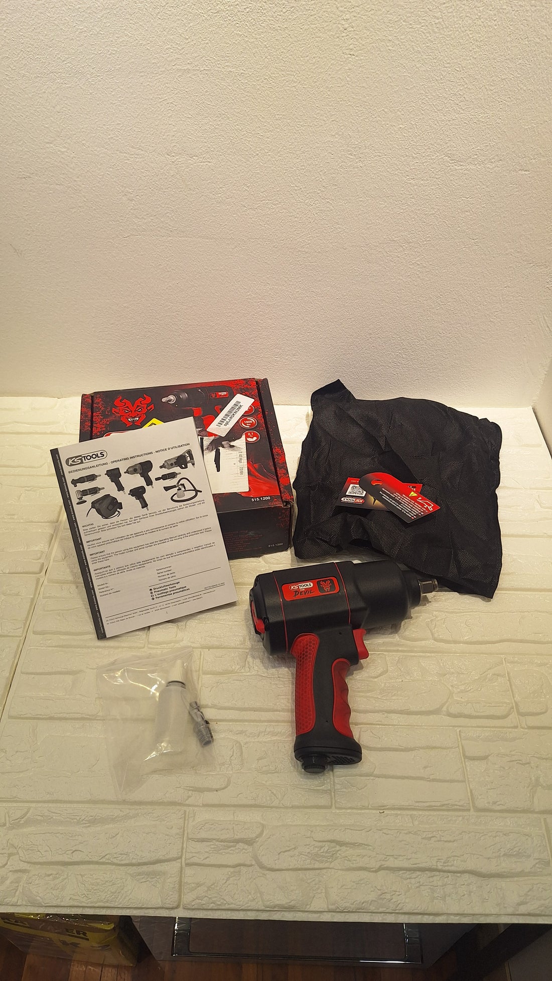 KS Tools Avvitatore Pneumatico Professionale 1/2\