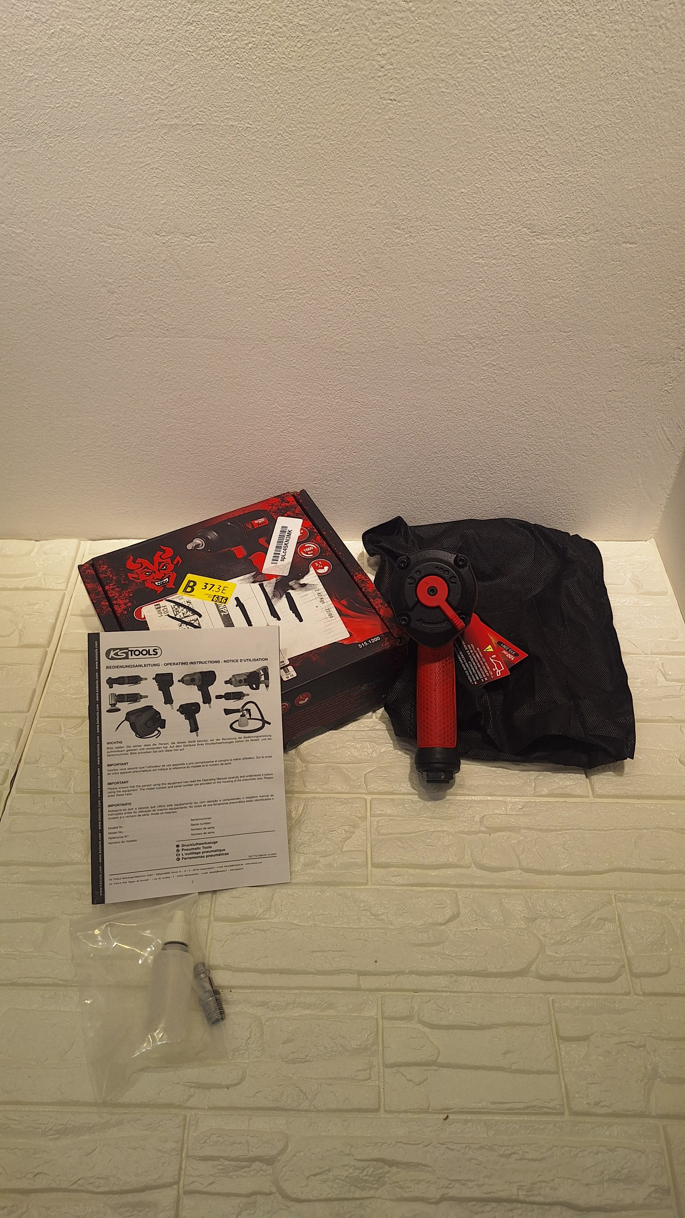 KS Tools Avvitatore Pneumatico Professionale 1/2\