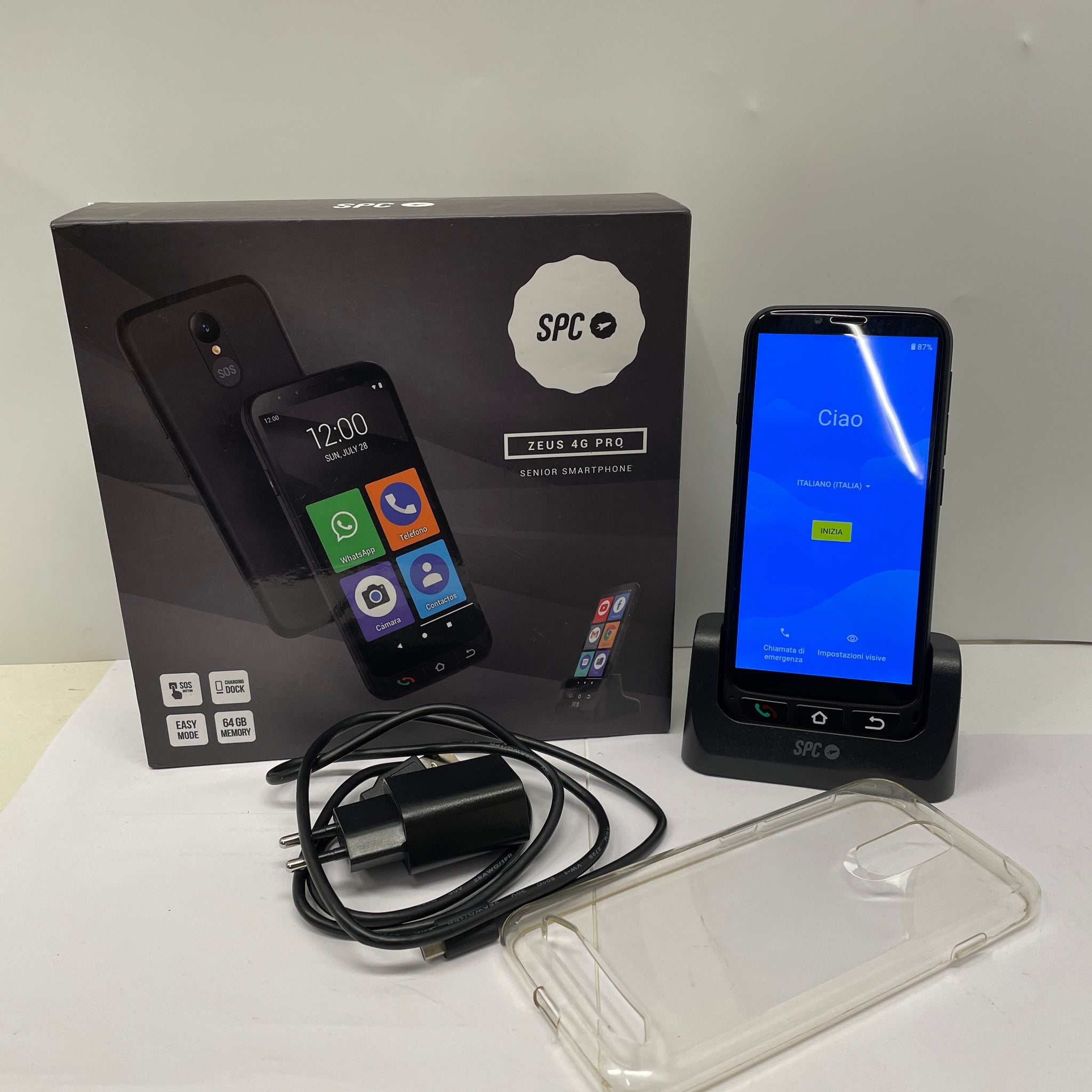 Smartphone Anziani SPC Zeus 4G Pro +