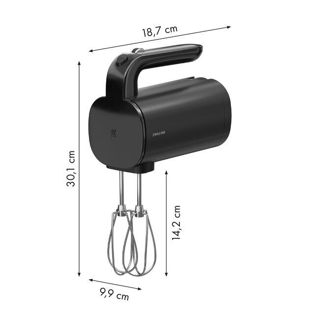 ZWILLING XTEND 1029304 Mixer Elettrico Cordless Nero – Senza Batteria