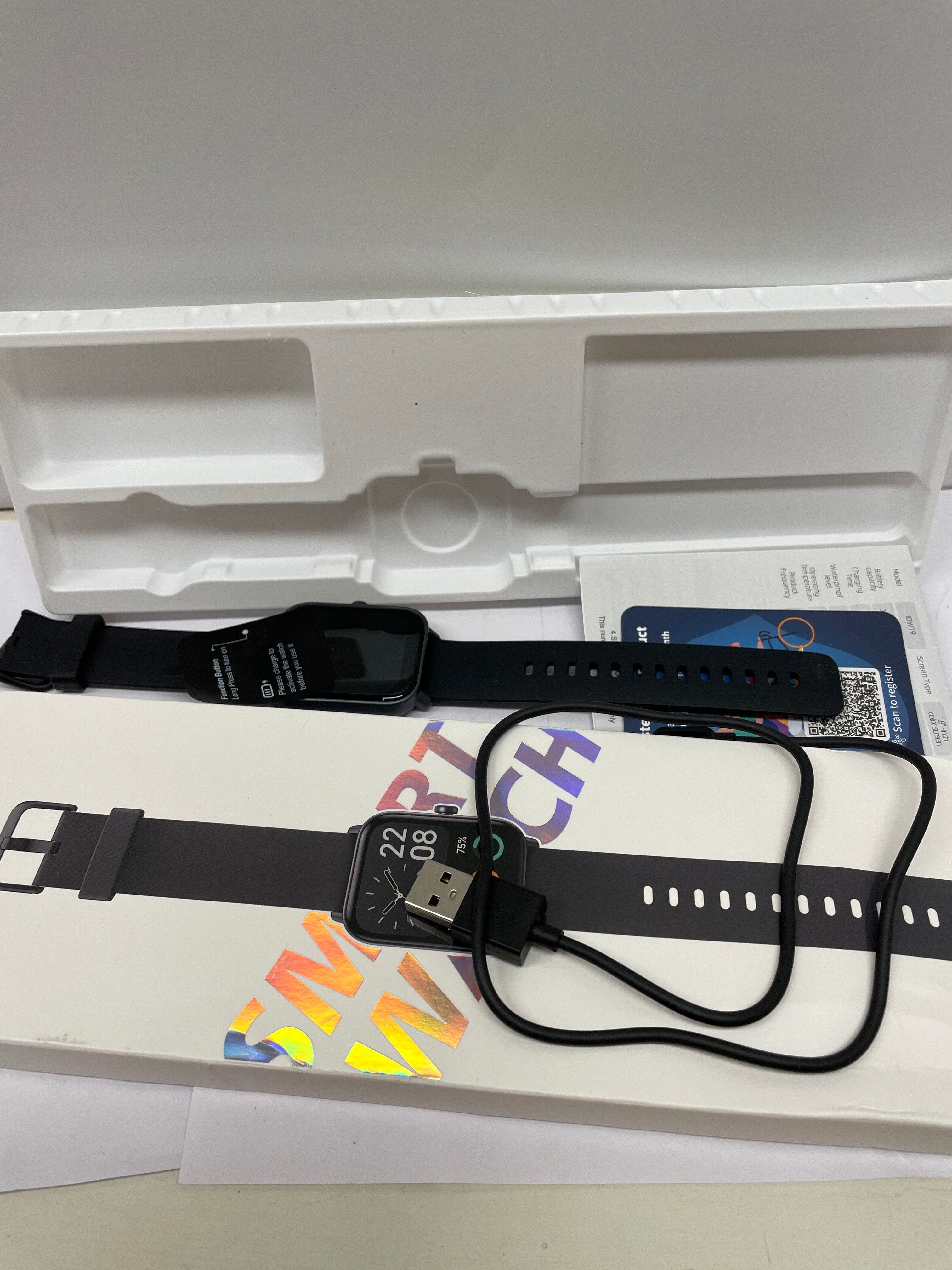 Smartwatch Uomo Donna, 1,8"