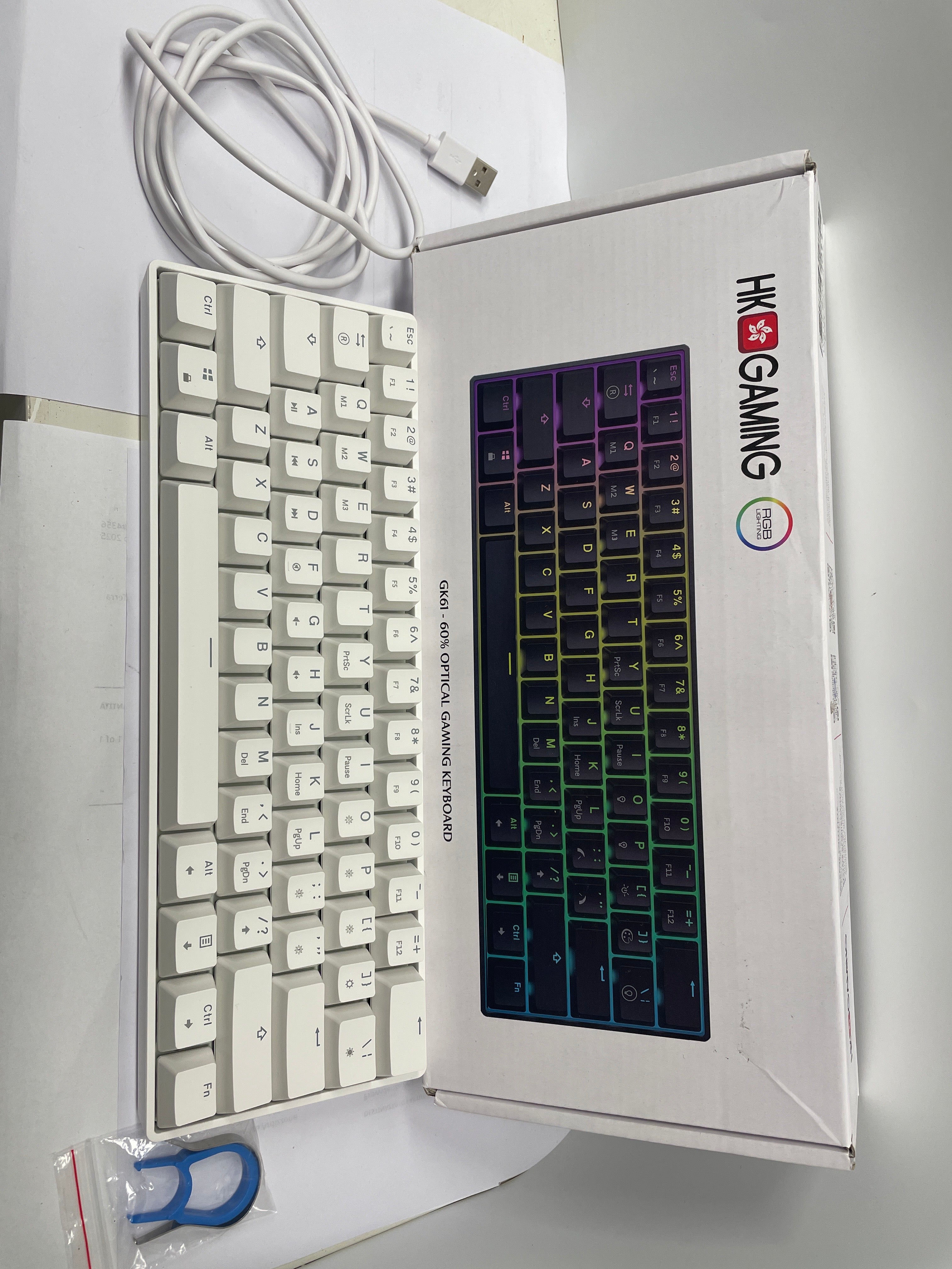 HK GAMING GK61 Tastiera meccanica da gioco