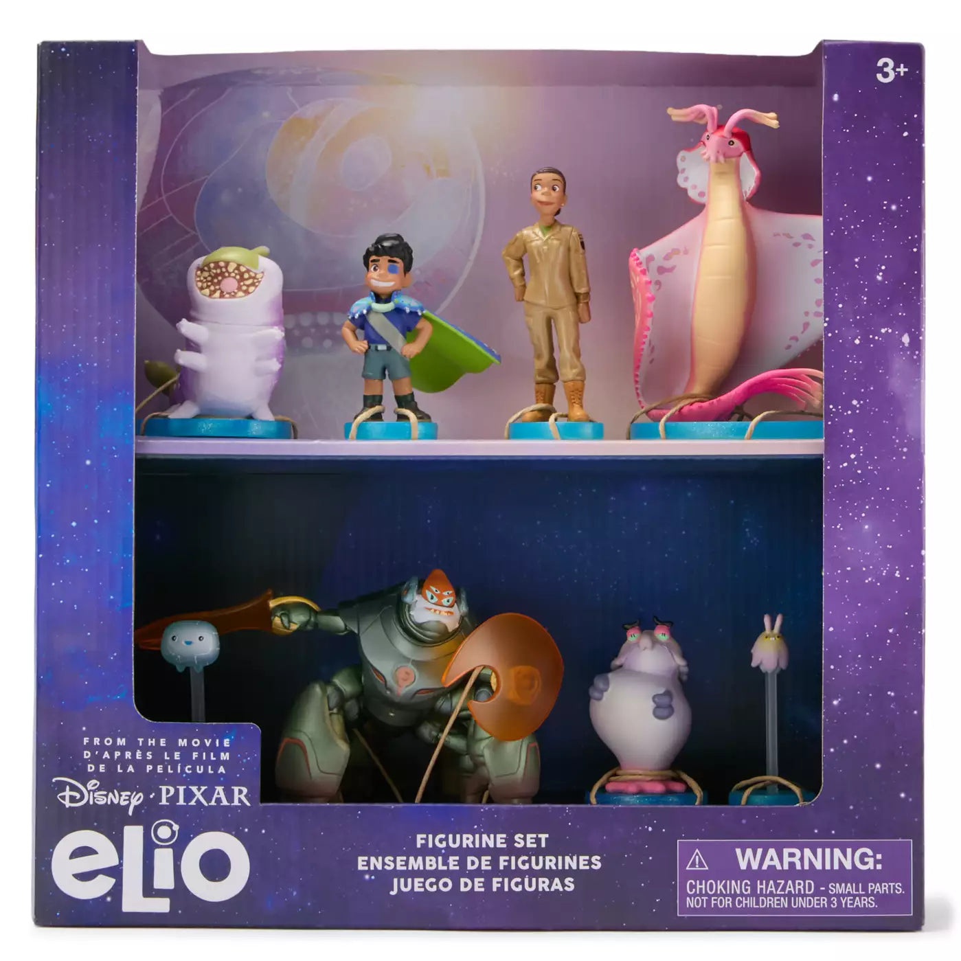 Elio Figure Set Disney Pixar (2025) – 8 Statuette con Personaggi Originali