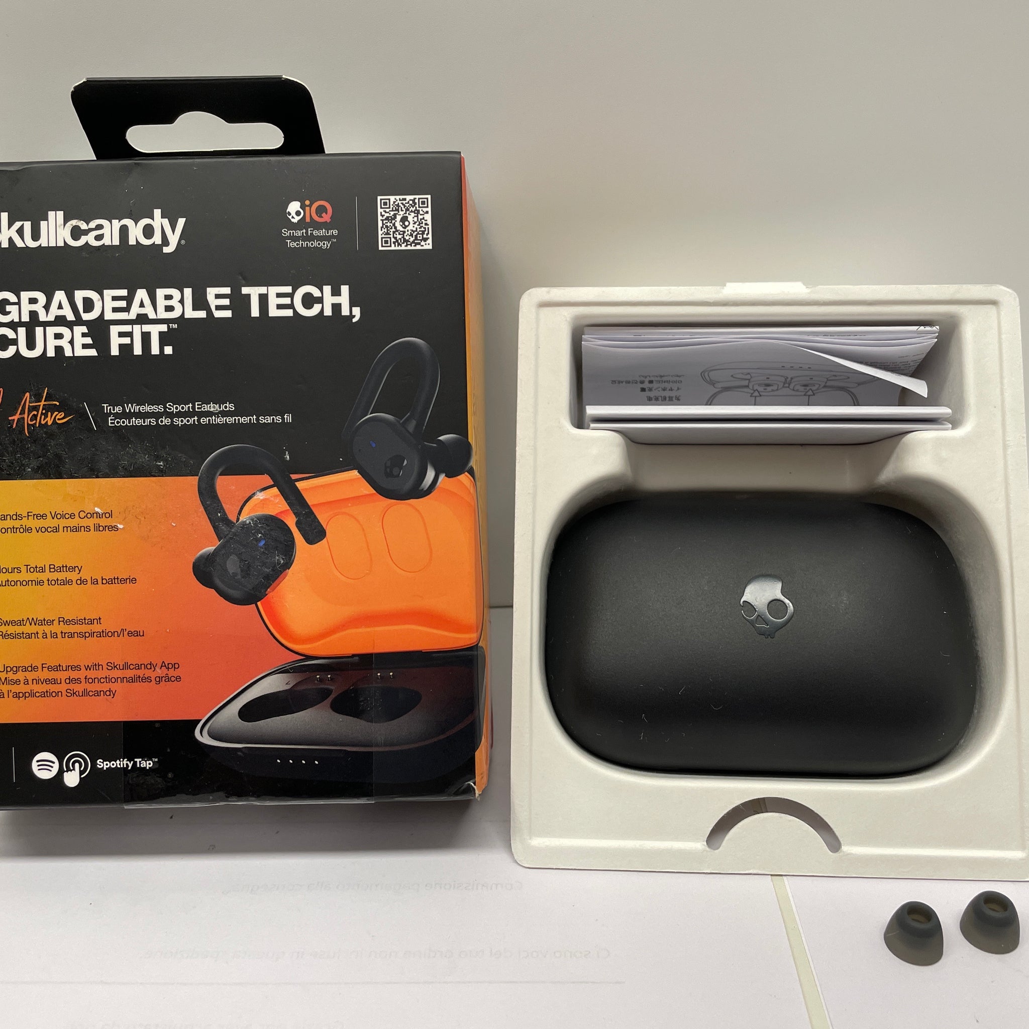 Skullcandy Push Active Auricolari Wireless In-Ear con Skull-iQ e Microfono