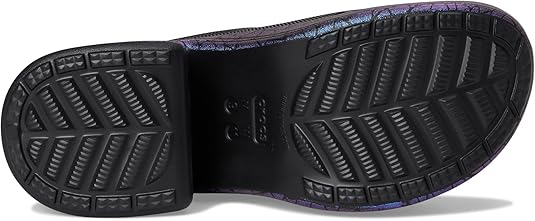 Crocs Zoccolo Siren Biancaneve Nero con Tacco e Glitter – Taglia 42-43