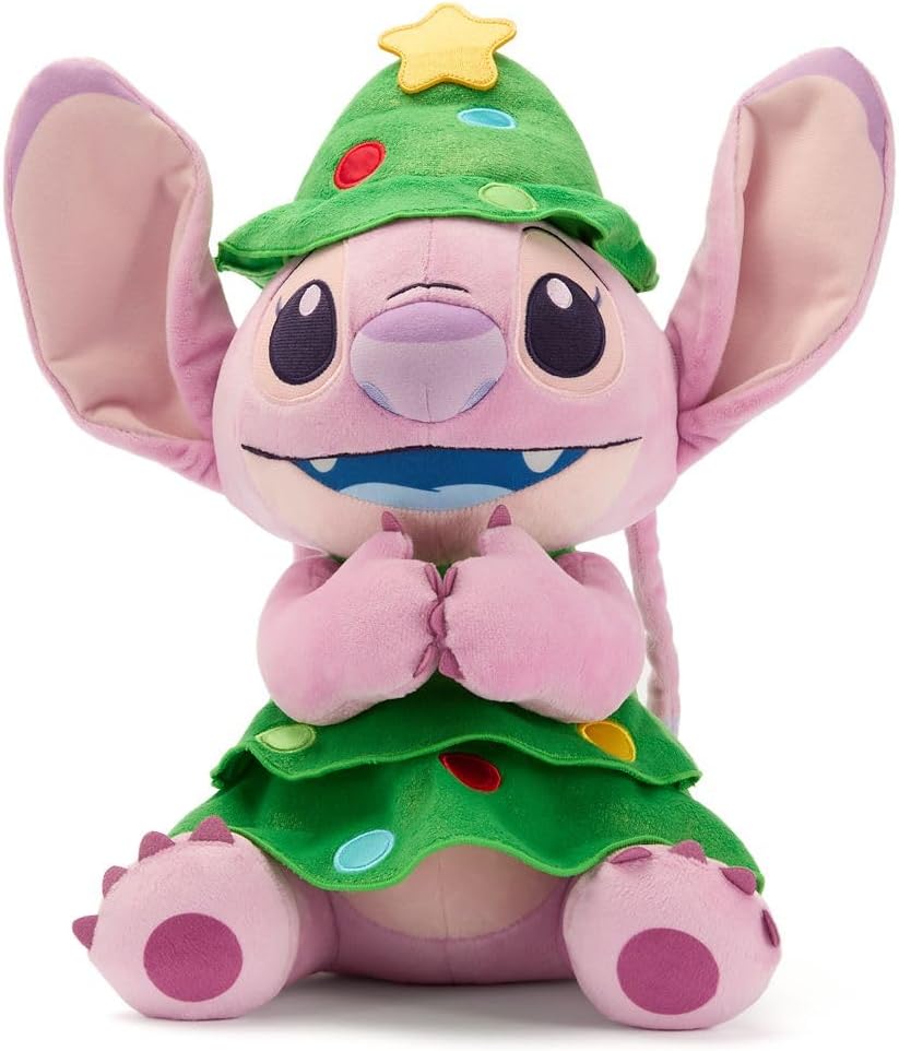 Peluche Angel Natale Disney – Lilo & Stitch (35 cm)