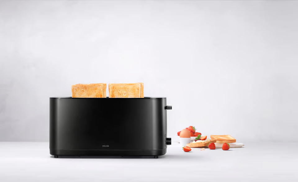 ZWILLING ENFINIGY – Tostapane a 4 fette con scalda-panini, nero nuovo