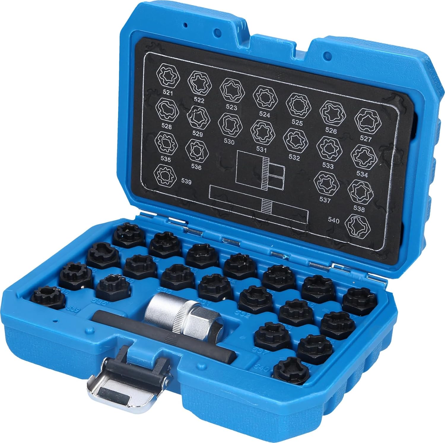 BRILLIANT TOOLS BT691390 Assortimento di bulloni dei cerchi per VW, 22 pz