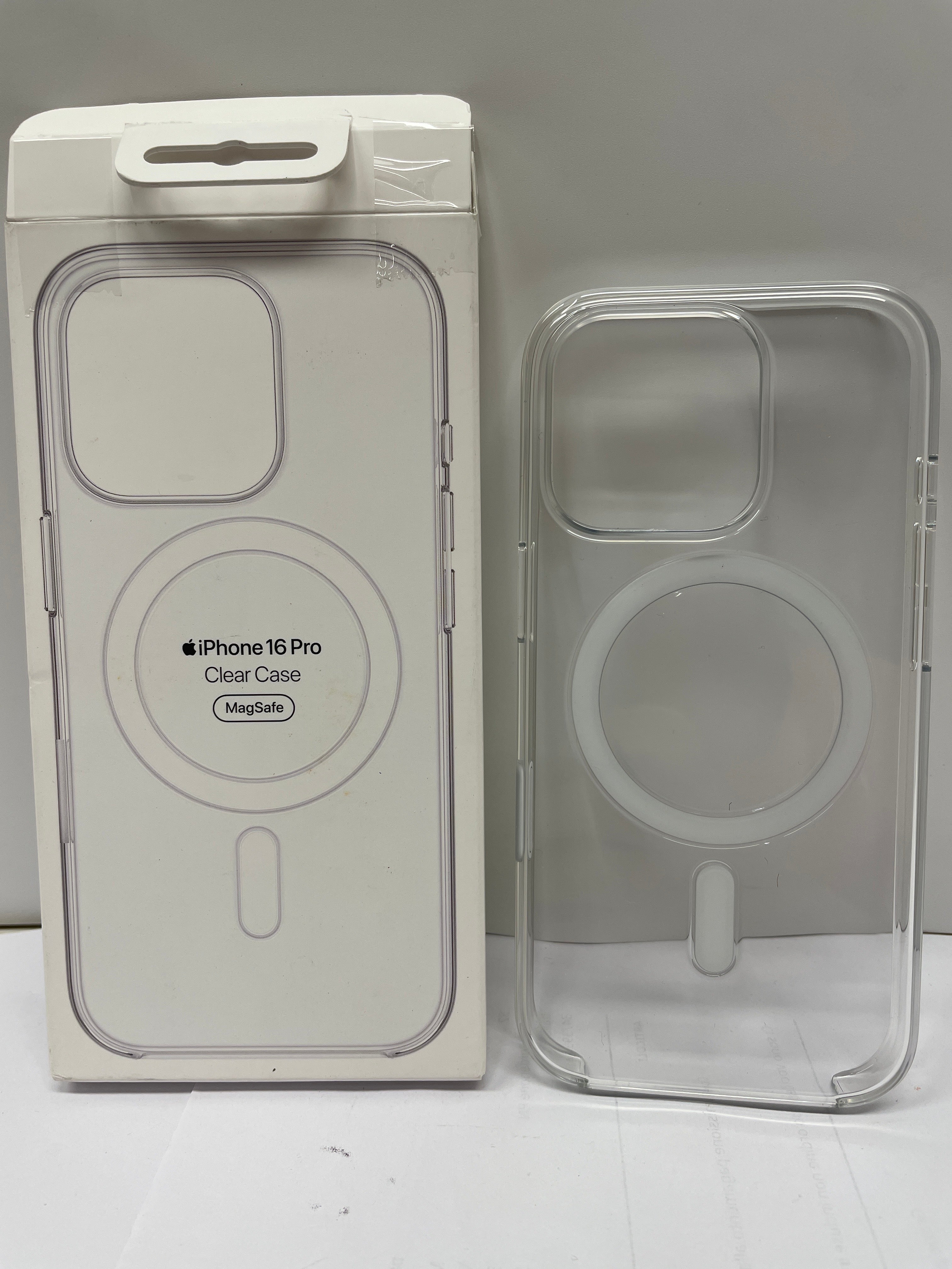 Apple Custodia MagSafe cover trasparente per iPhone 16 Pro