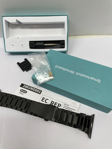 Netolo Cinturino in Metallo Compatibile con Cinturino Apple Watch