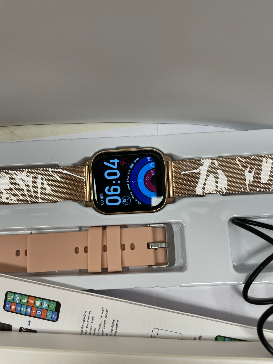 Narcid Orologio da donna con chiamata Bluetooth