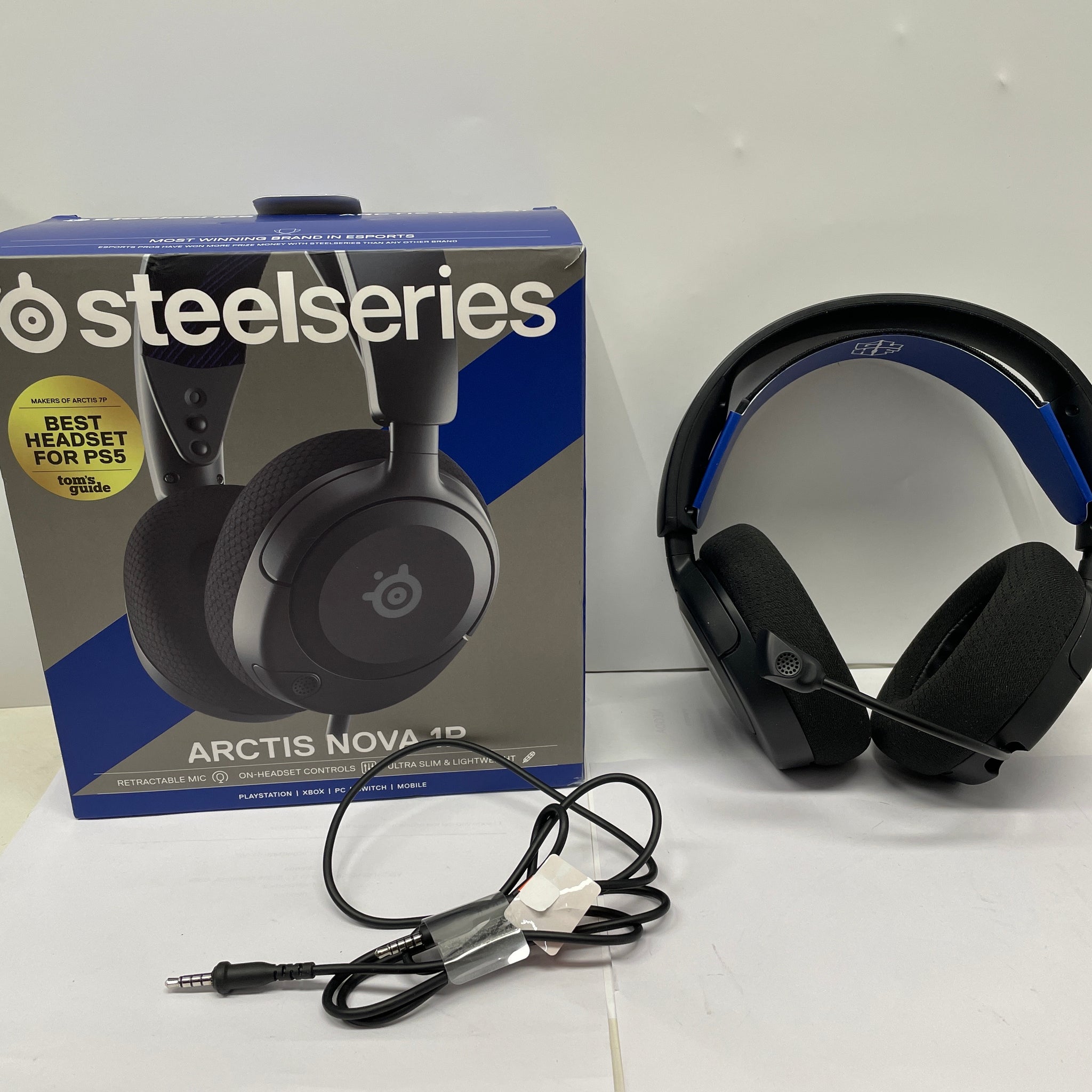 SteelSeries Arctis Nova 1P - Cuffie da gaming multisistema
