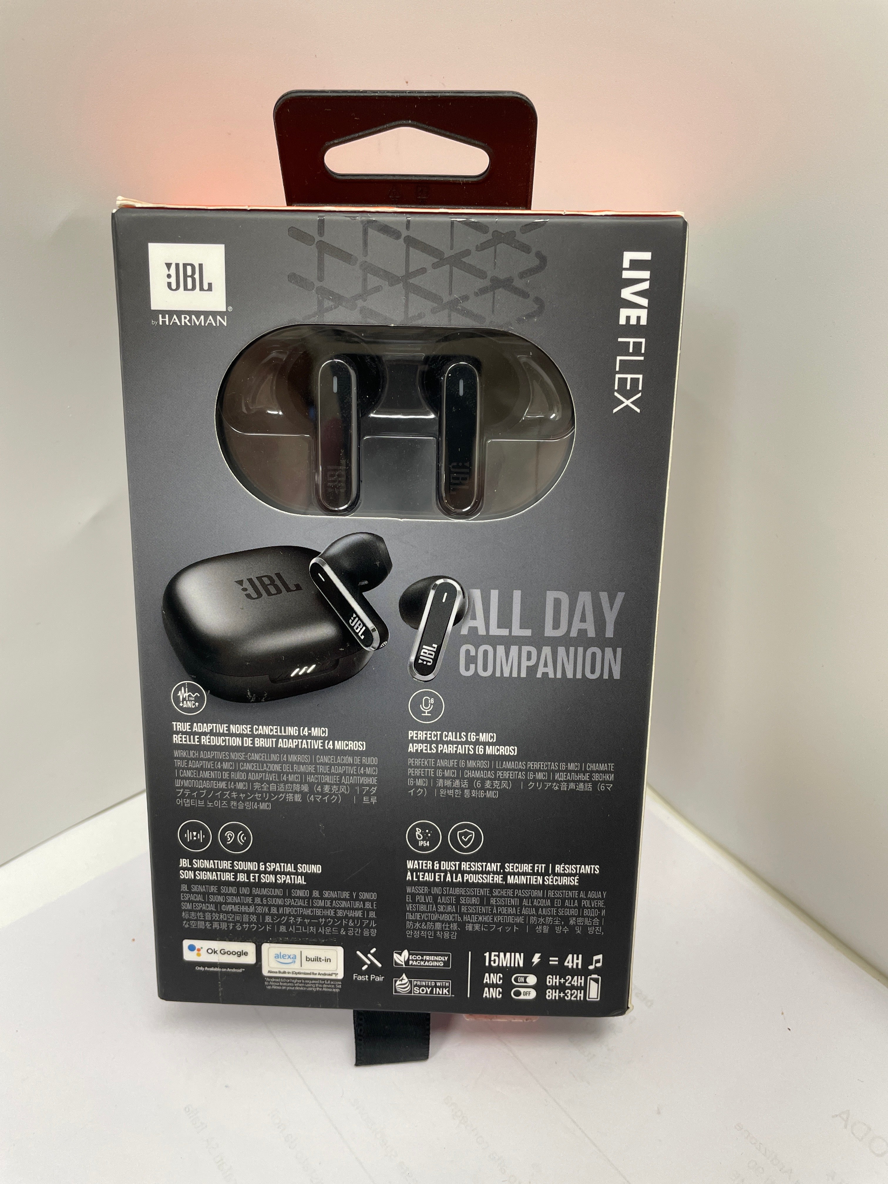 JBL Live Flex Auricolari Wireless Bluetooth