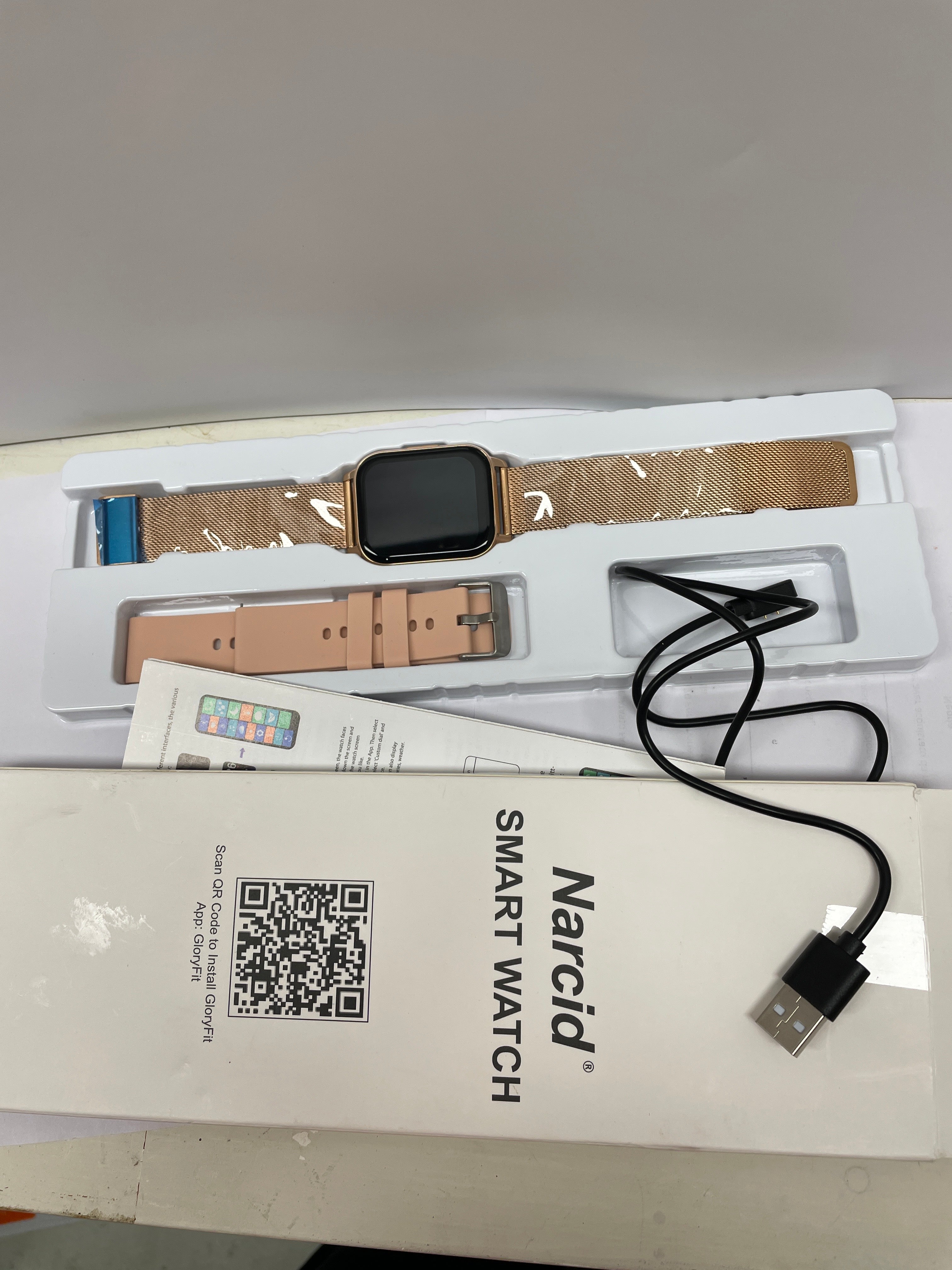 Narcid Orologio da donna con chiamata Bluetooth