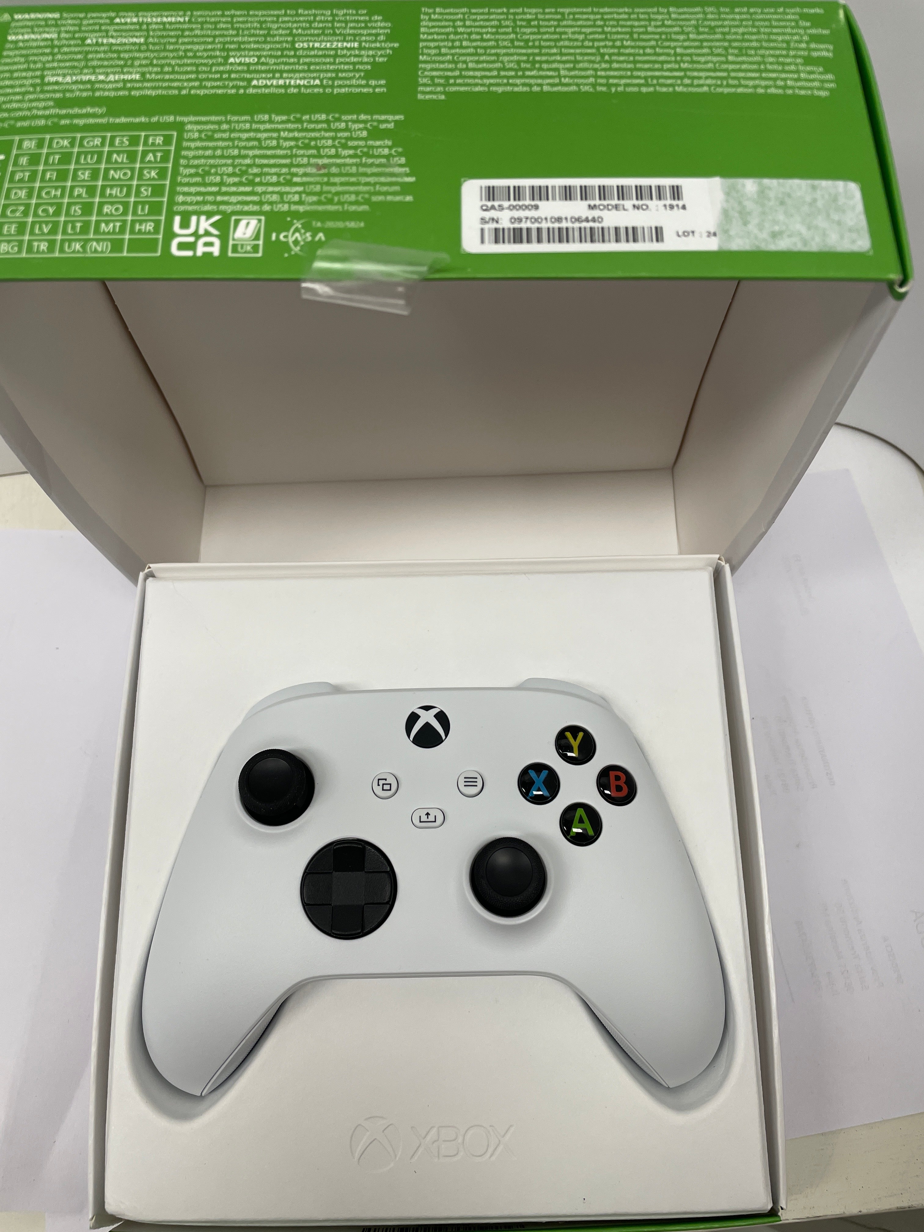 Xbox Controller Wireless, Robot White