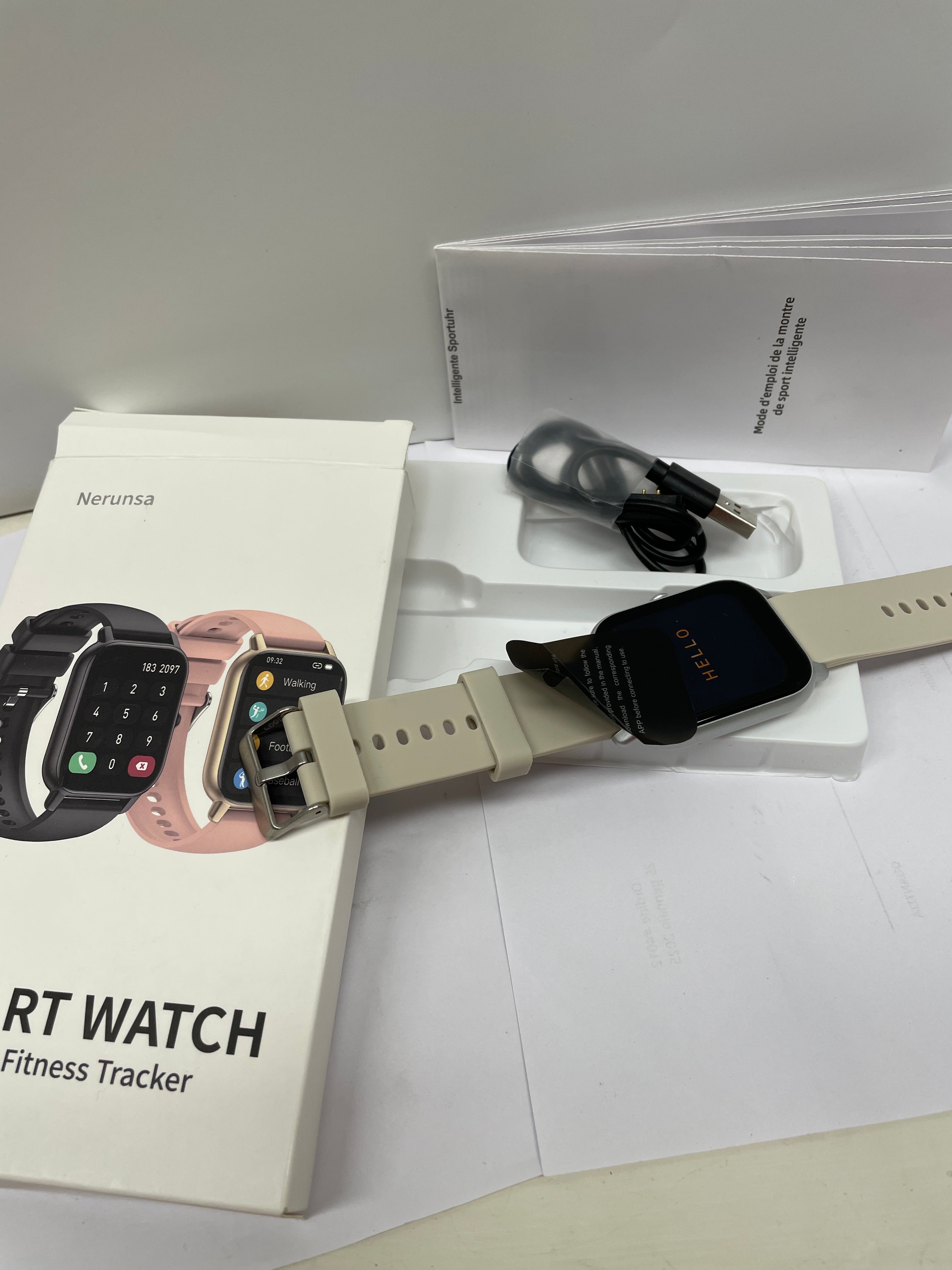 Smartwatch Donna Uomo con Effettua o Risposta Chiamate