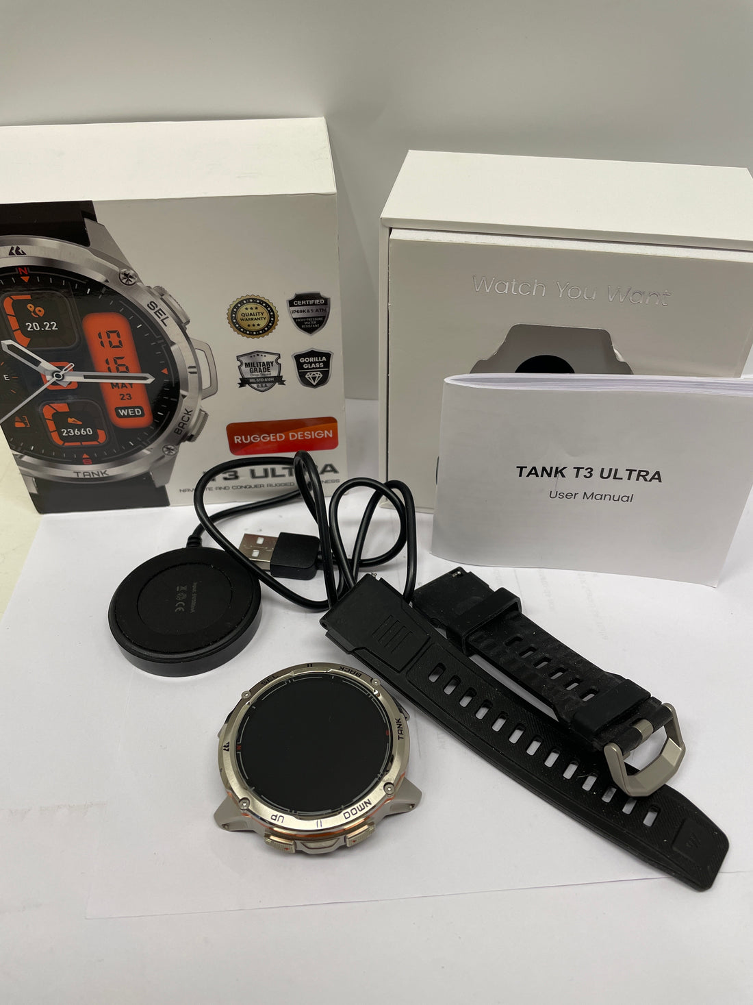 KOSPET TANK T3 Ultra Smartwatch