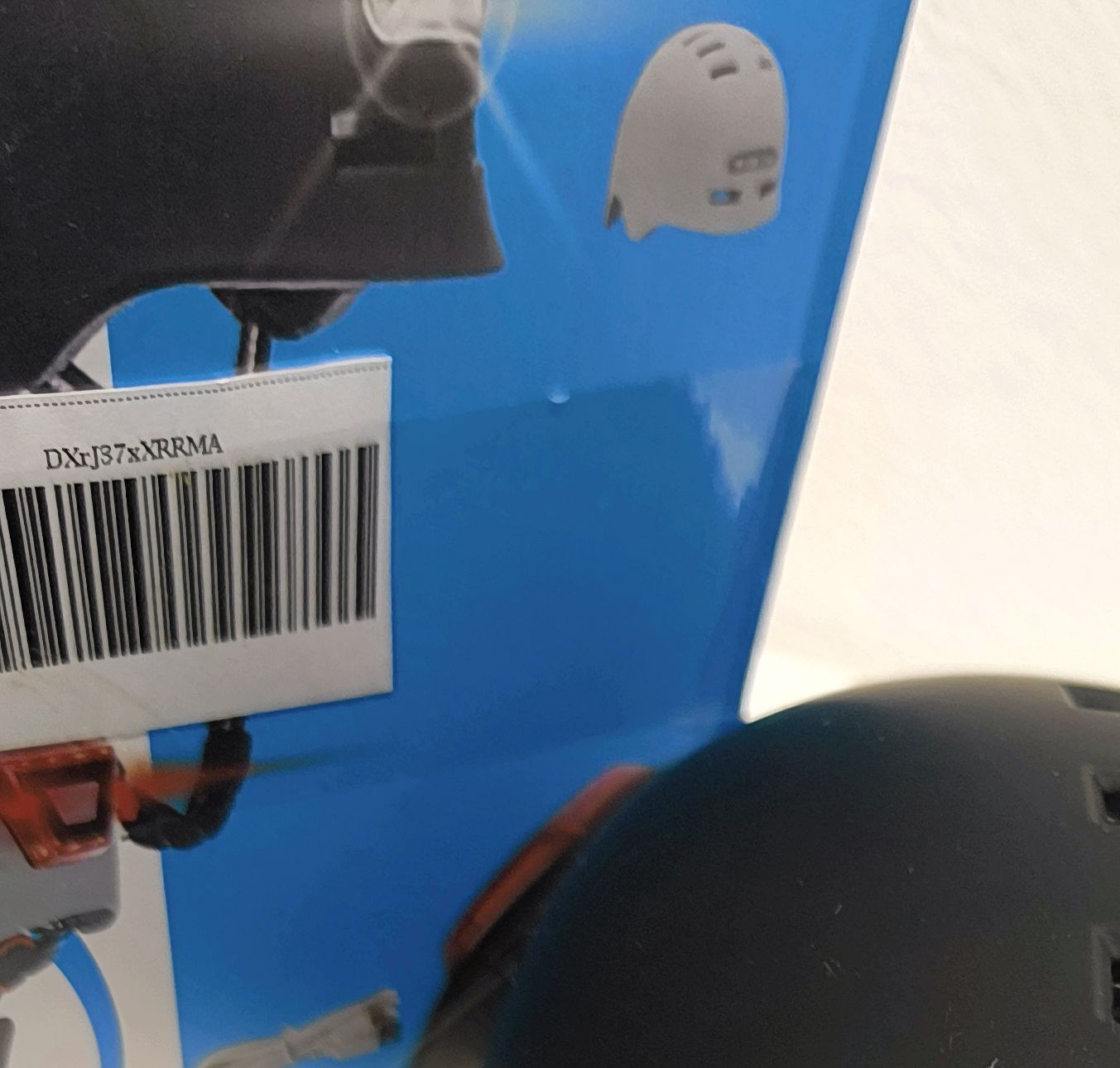 Casco Bici con Luci LED Integrate Anteriori e Posteriori - Taglia L Nero