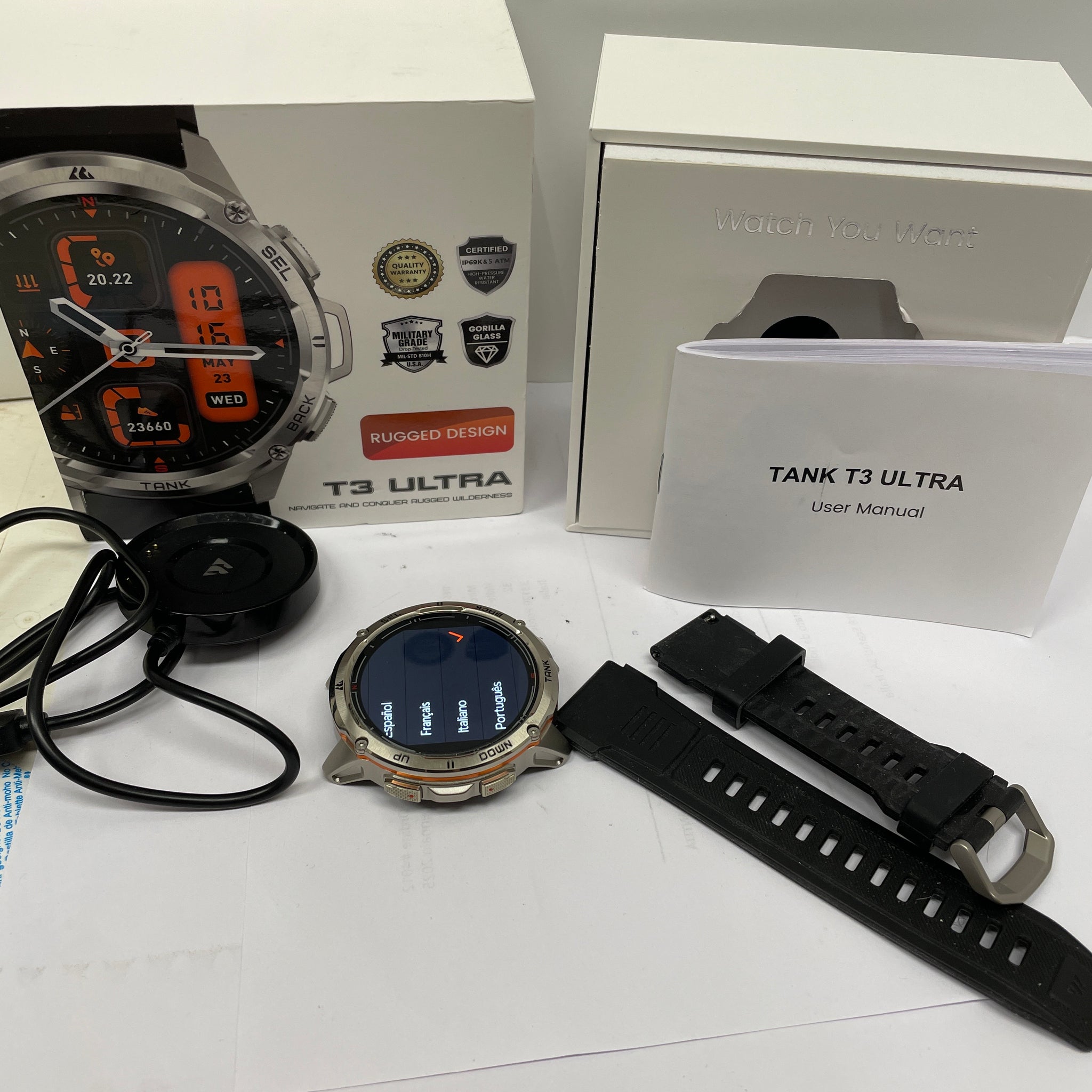KOSPET TANK T3 Ultra Smartwatch