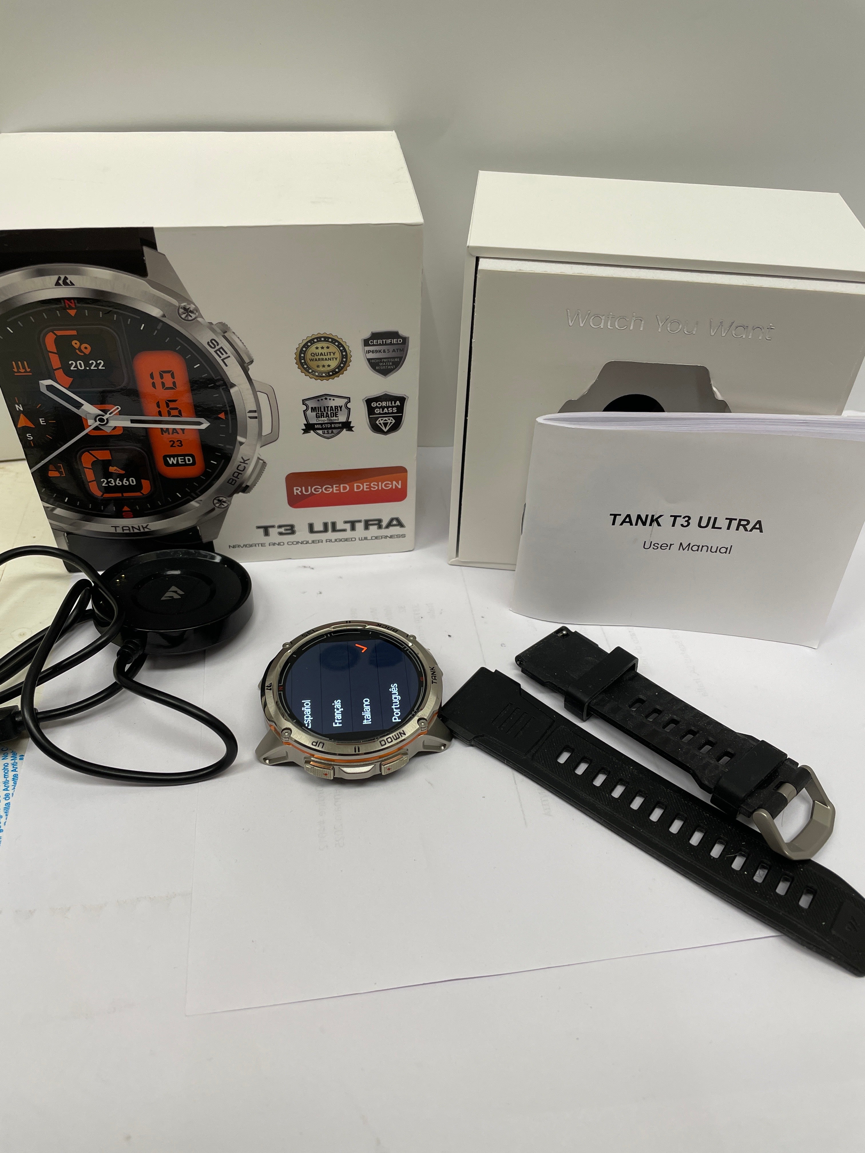 KOSPET TANK T3 Ultra Smartwatch