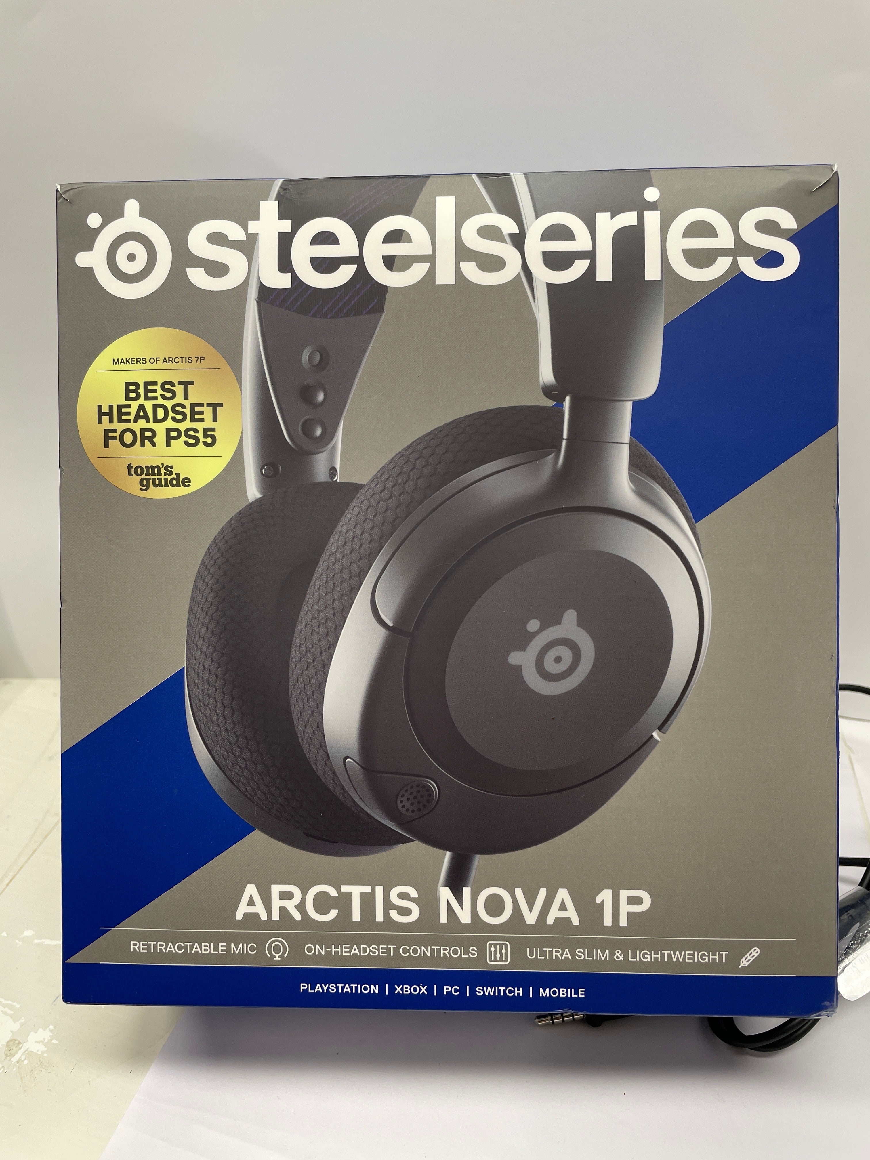 SteelSeries Arctis Nova 1P - Cuffie da gaming multisistema