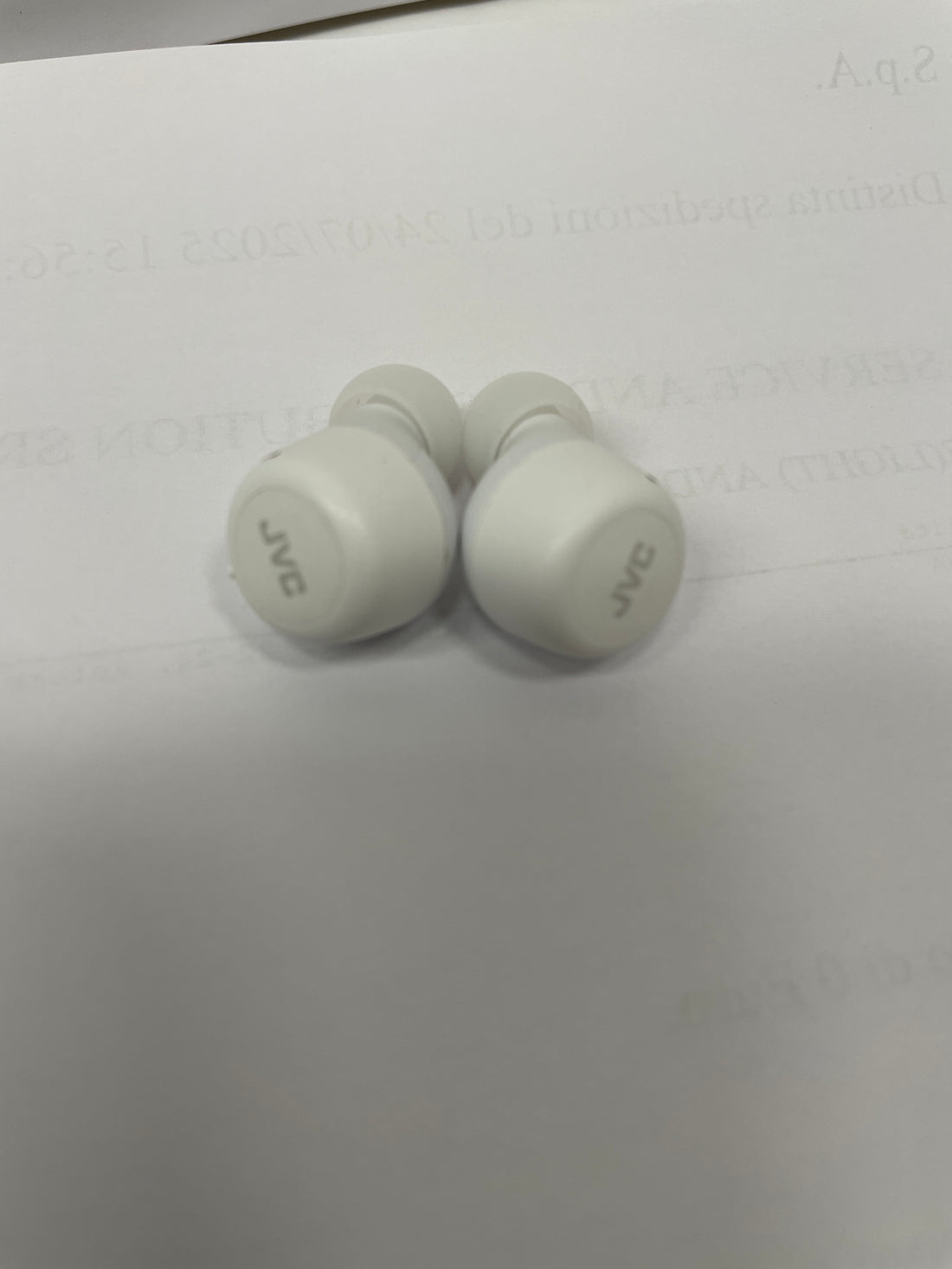 JVC HA-Z330T auricolari True Wireless bianchi