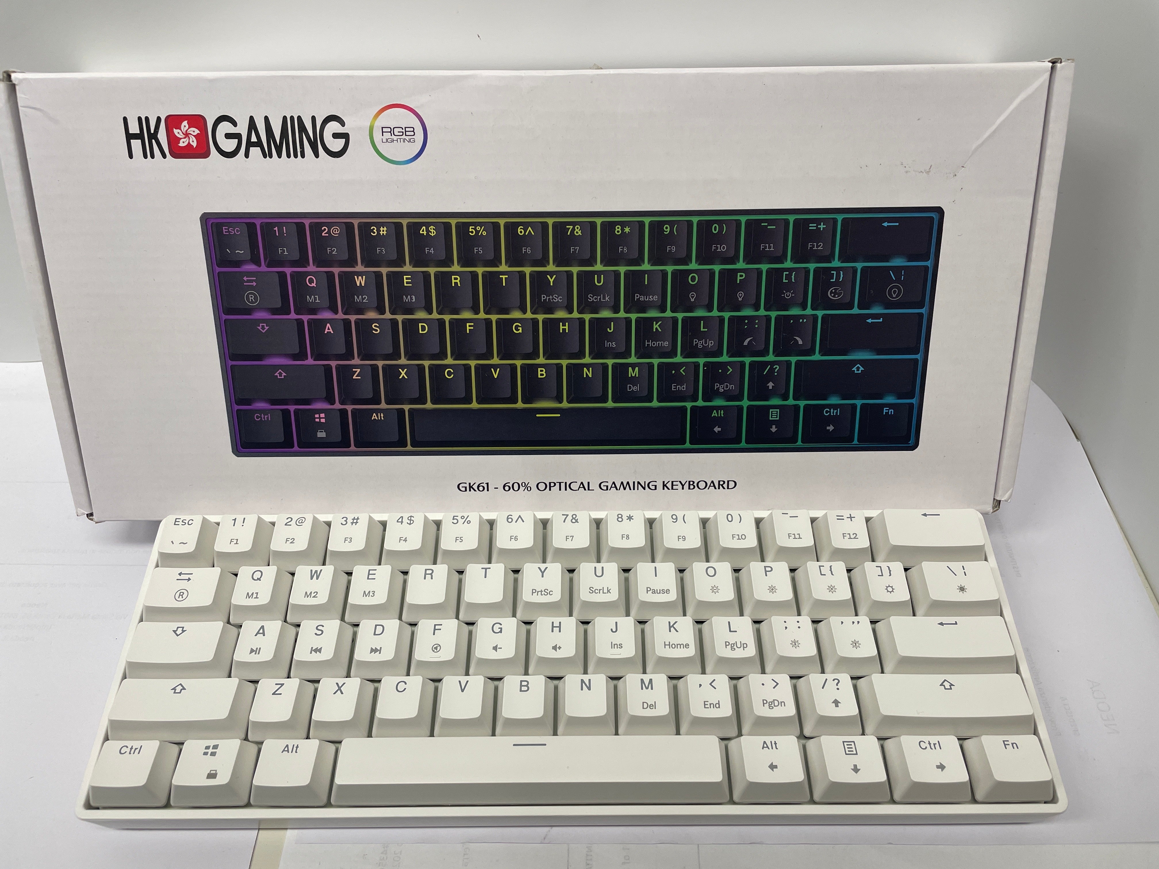 HK GAMING GK61 Tastiera meccanica da gioco