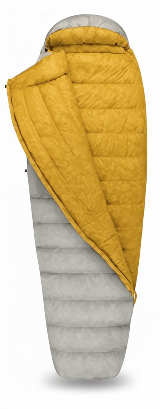 Sea to Summit Sacco a Pelo Unisex Adulto Long Grigio/Giallo Spark Down I