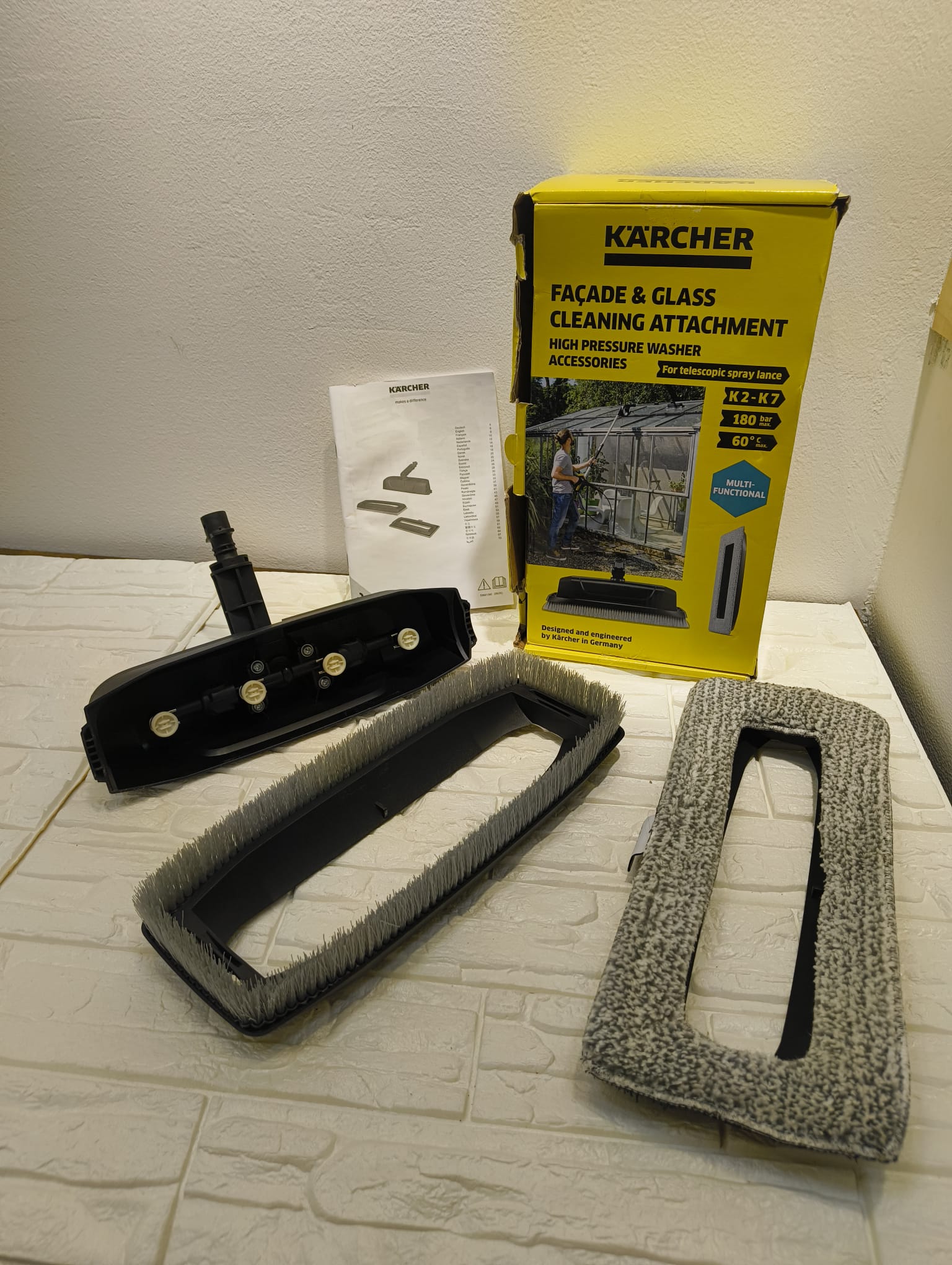 Kärcher Testa di Ricambio Professionale per Idropulitrice - Pulizia Vetri e Facciate