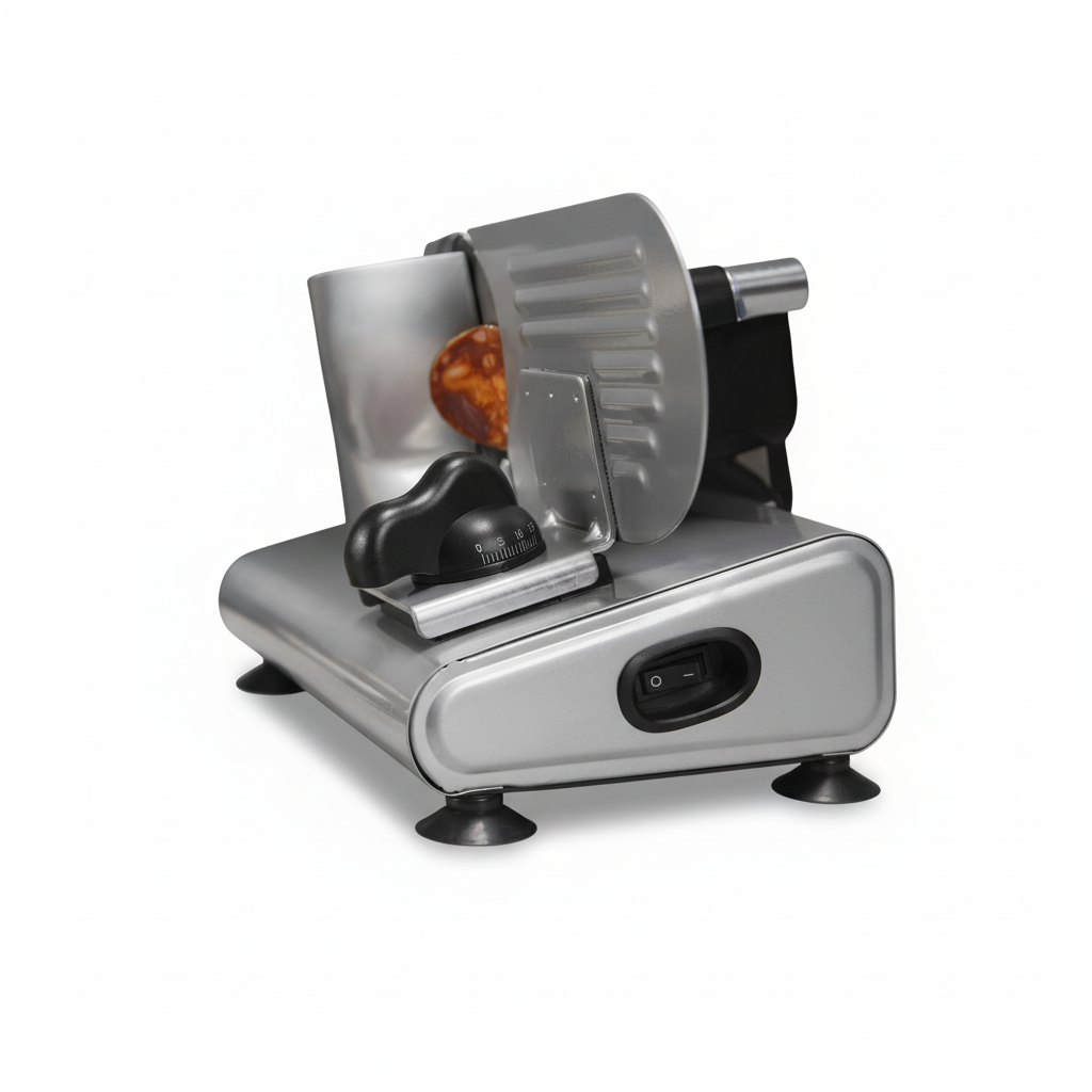 Affettatrice elettrica Cecotec Rock'Ncut in metallo per cucina professionale