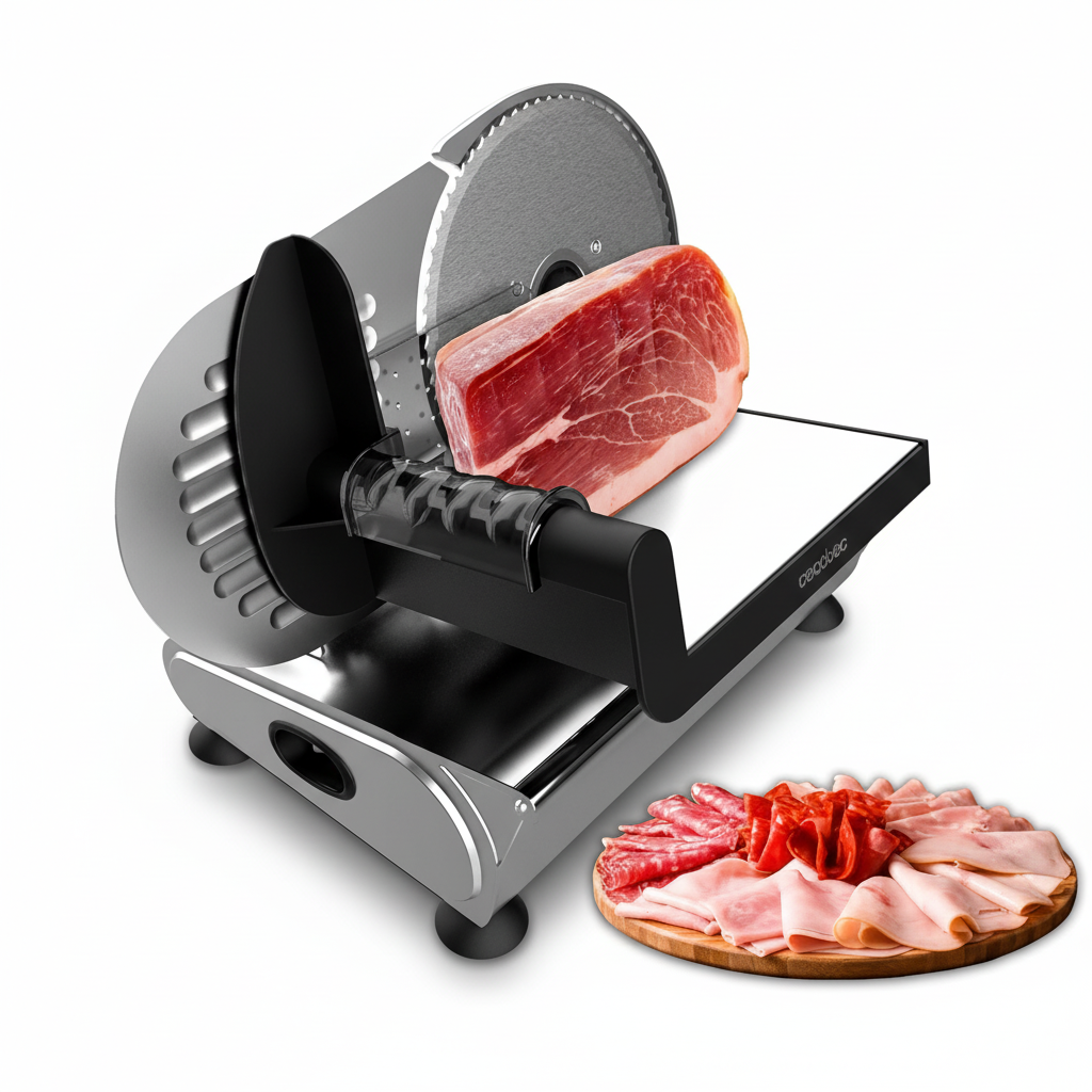 Affettatrice Rock'Ncut Advance dettaglio lama e struttura