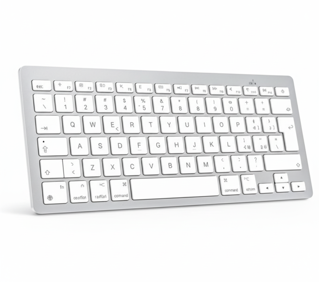 Tastiera Bluetooth Wireless compatta per Mac e iPad layout AZERTY