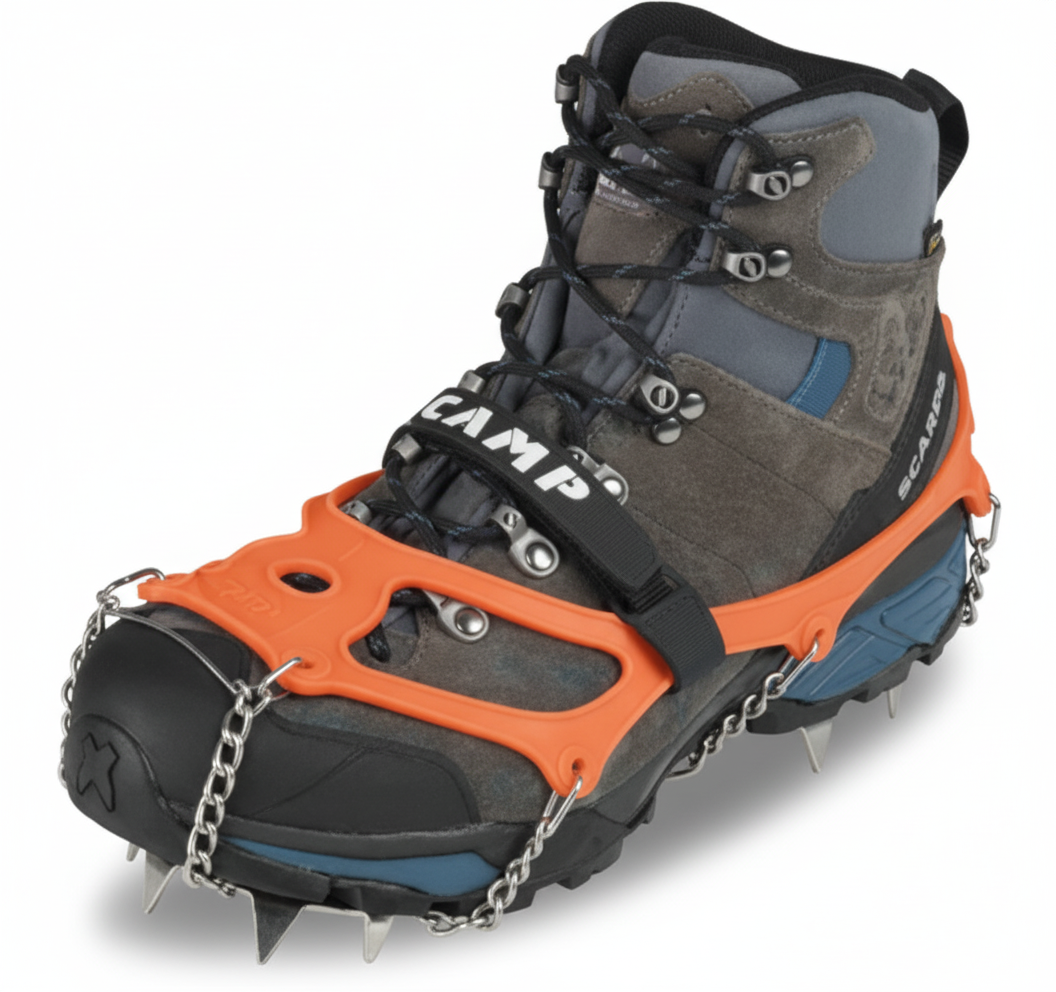 C.A.M.P. Ice Master EVO ramponi da ghiaccio arancioni taglia M
