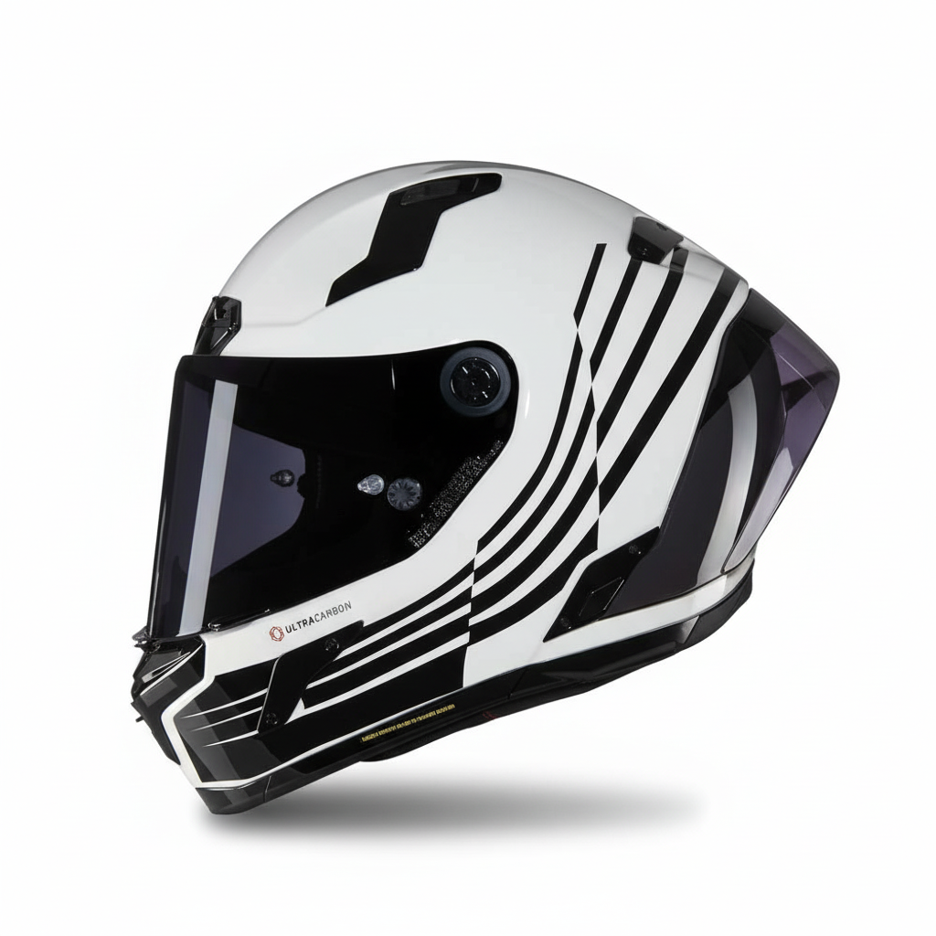 Casco Moto NOLAN X-804 RS Integrale Bianco Nero