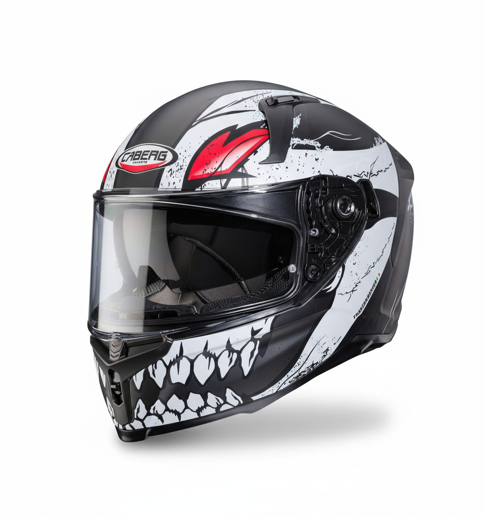 Casco moto unisex Caberg dettagli