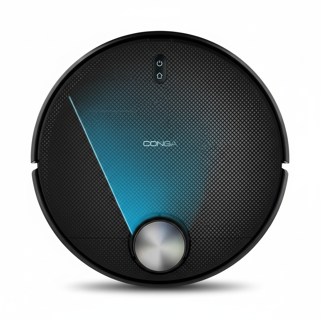 Cecotec Conga 11090 Robot Aspirapolvere e Lavapavimenti vista frontale