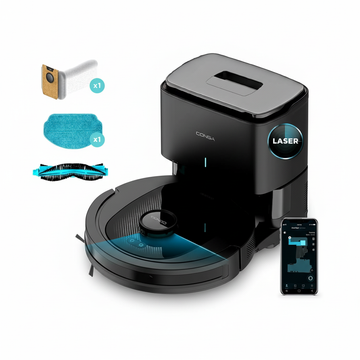 Robot Aspirapolvere Cecotec Smart Home Vista Frontale