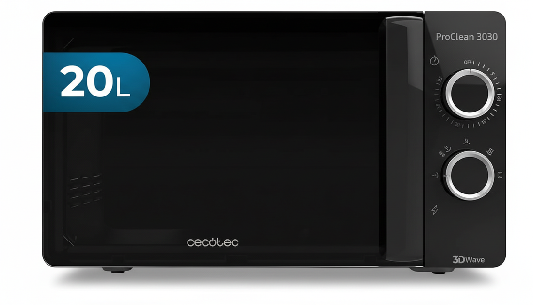 Cecotec ProClean 3030 Forno Microonde Digitale 20L vista frontale