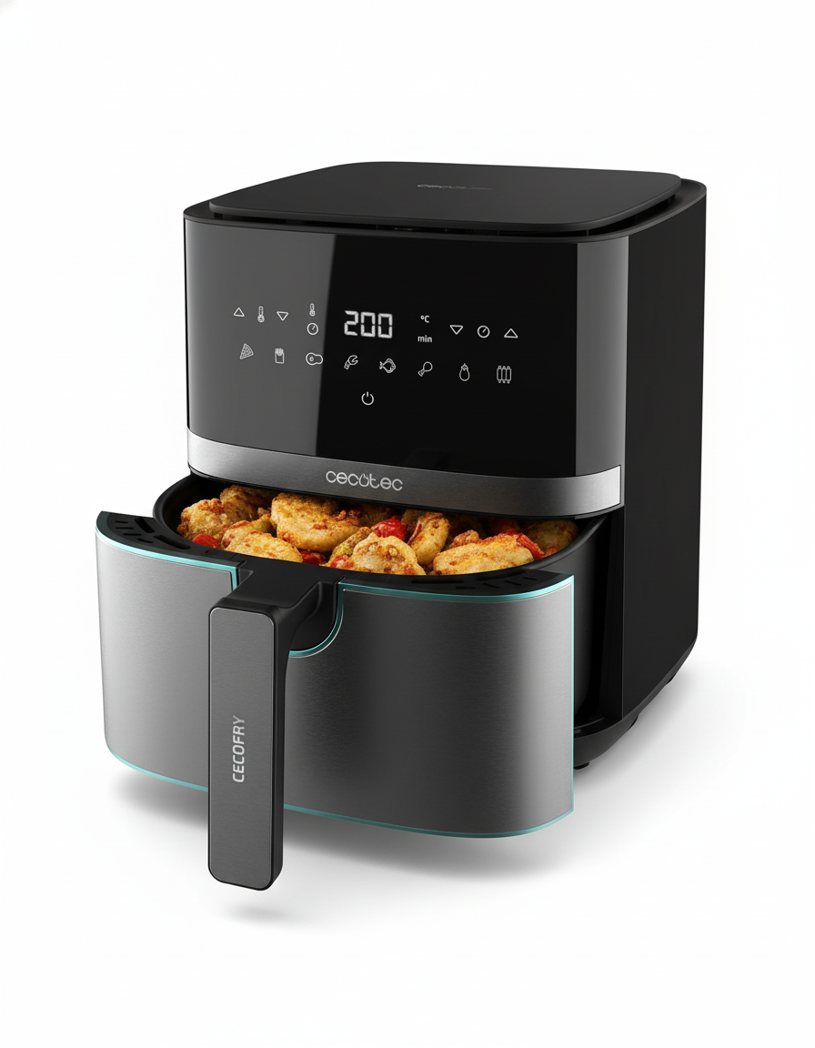 Friggitrice ad aria Cecotec 5.5L con controllo digitale