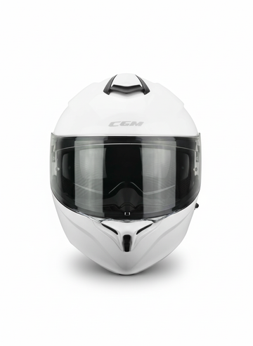 CGM Casco Moto Modulare 568A dettaglio mentoniera